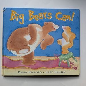 Big Bears Can! By David Beckford vintage hardcover picture book